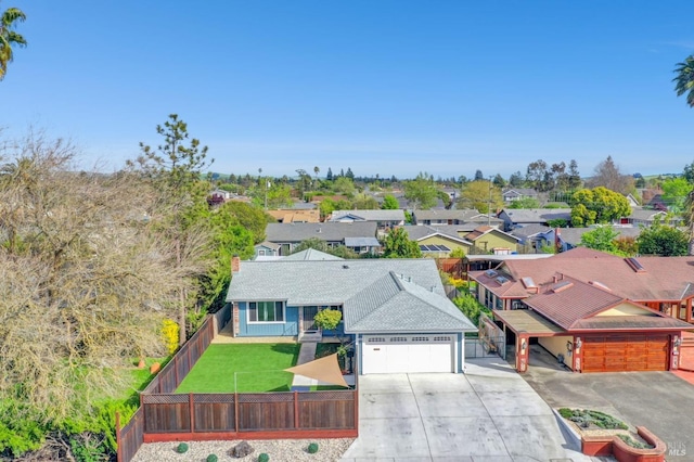 1464 Mcgregor Ave, Petaluma, CA 94954 - aerial view of residential area