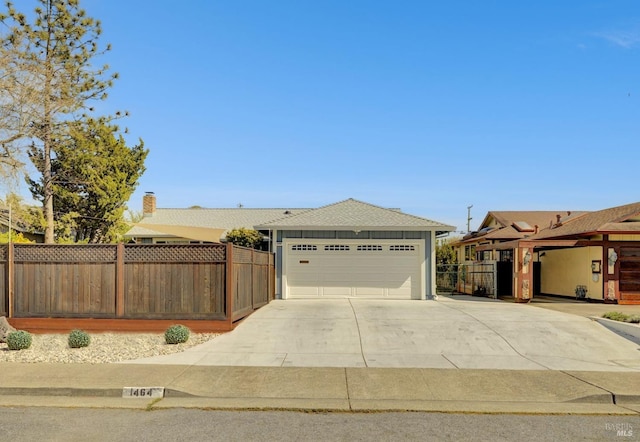 1464 Mcgregor Ave, Petaluma, CA 94954 - view of front of home with board and batten siding and driveway