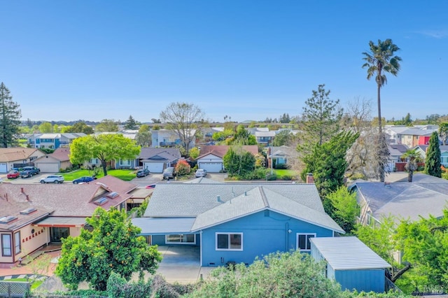 1464 Mcgregor Ave, Petaluma, CA 94954 - aerial perspective of suburban area