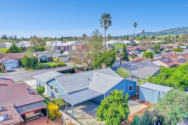 1464 Mcgregor Ave, Petaluma, CA 94954 - aerial perspective of suburban area