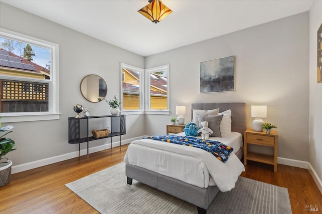 705 5th St, Petaluma, CA 94952 - bedroom with baseboards and wood finished floors