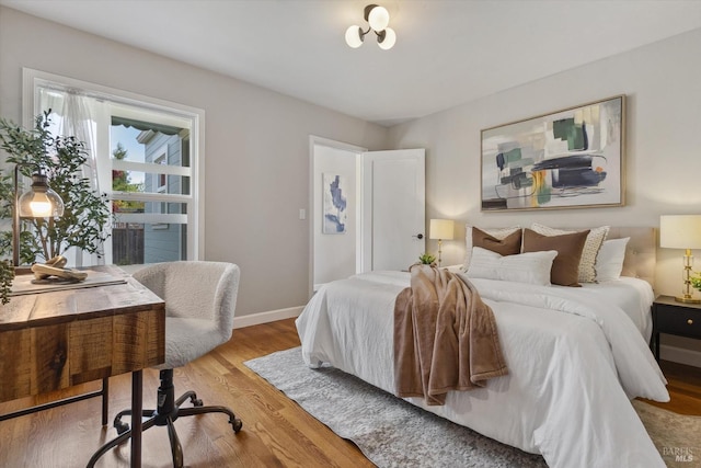 705 5th St, Petaluma, CA 94952 - bedroom featuring wood finished floors and baseboards