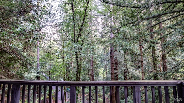 view of deck