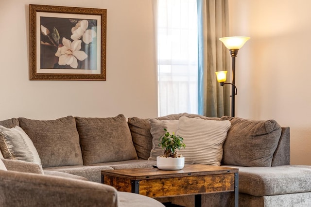 view of living area