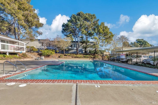 900 Southampton Rd Unit 99, Benicia, CA 94510 - pool featuring a patio and fence