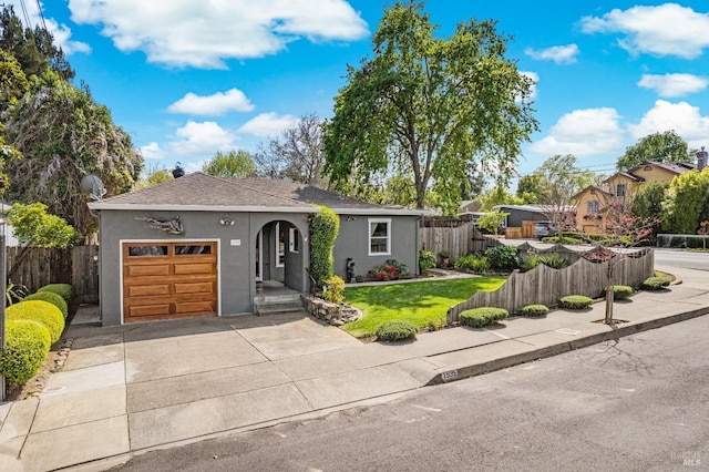 1595 Cinnamond St, Napa, CA 94559 - single story home featuring stucco siding, an attached garage, roof with shingles, and driveway