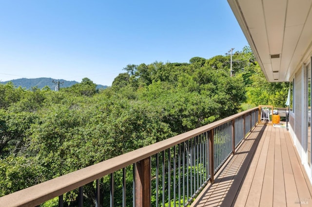 299 Via Barranca, Greenbrae, CA 94904 - balcony with a mountain view