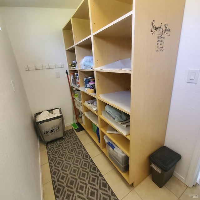 view of storage