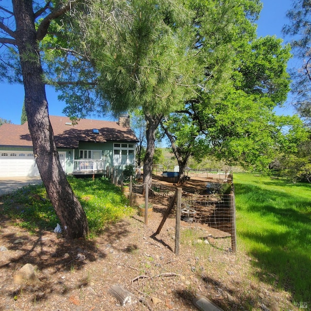 view of yard