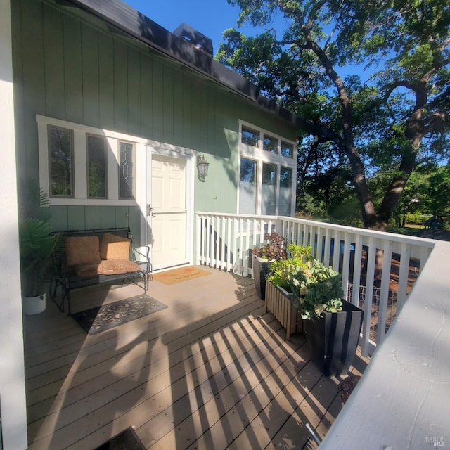 view of deck