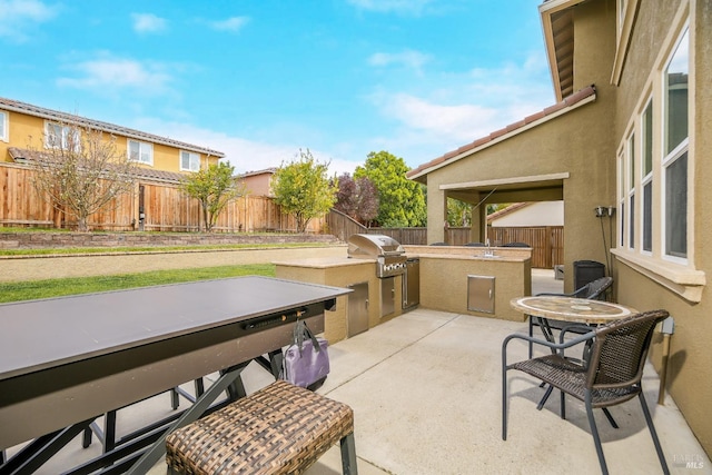 2436 Chuck Hammond Dr, Fairfield, CA 94533 - view of patio / terrace featuring a fenced backyard, a grill, and area for grilling