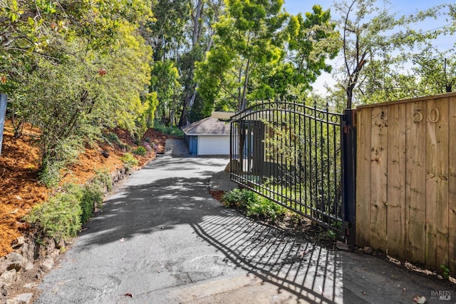 view of gate