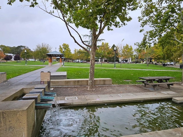 43 Johnson St, Windsor, CA 95492 - view of community with a yard and a gazebo