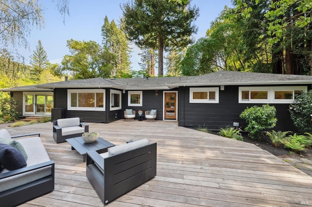 15 Glen Dr, Mill Valley, CA 94941 - wooden terrace featuring outdoor lounge area