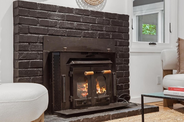 15 Glen Dr, Mill Valley, CA 94941 - details with a brick fireplace