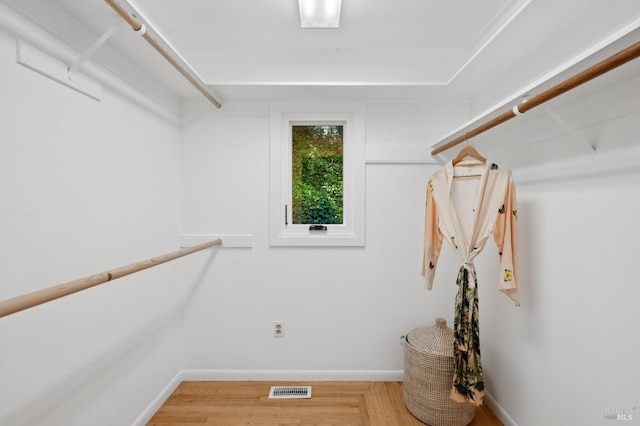 15 Glen Dr, Mill Valley, CA 94941 - spacious closet featuring visible vents and wood finished floors