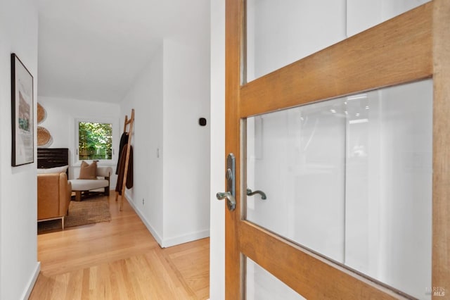 15 Glen Dr, Mill Valley, CA 94941 - hallway featuring wood finished floors and baseboards