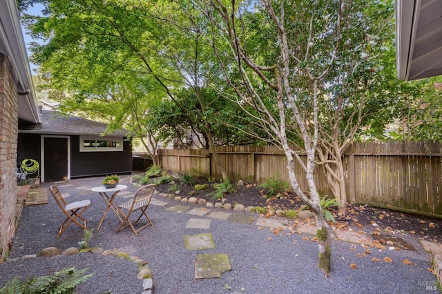15 Glen Dr, Mill Valley, CA 94941 - view of patio featuring outdoor dining space and a fenced backyard