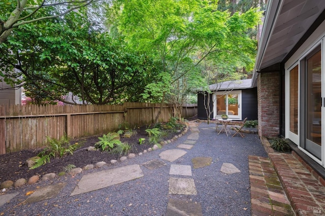 15 Glen Dr, Mill Valley, CA 94941 - view of patio with a fenced backyard