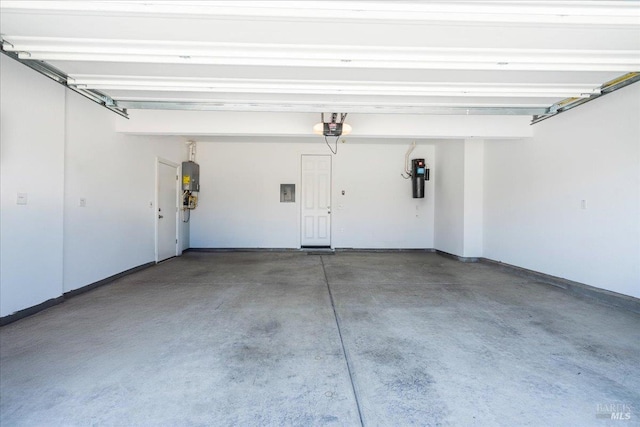 1012 Capitola Ct, Vacaville, CA 95687 - garage with a garage door opener and a central vacuum unit