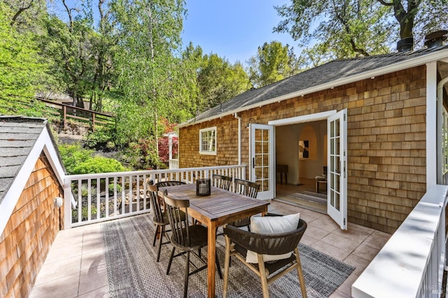 354 Forrest Ave, Fairfax, CA 94930 - deck with outdoor dining area