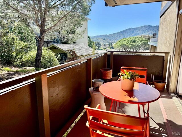 50 Via Belardo Unit 12, Greenbrae, CA 94904 - balcony with a mountain view