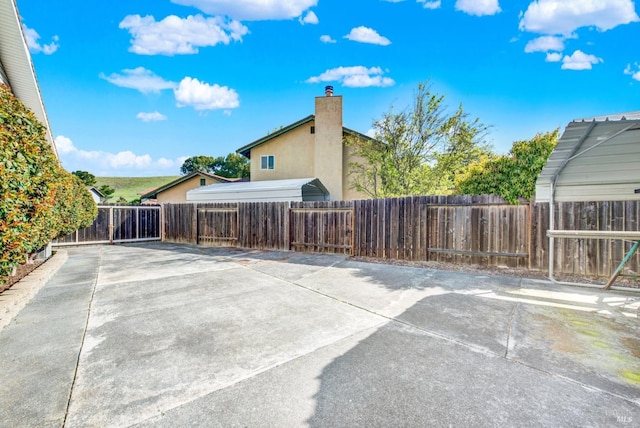 410 Duvall Ct, Benicia, CA 94510 - view of patio with fence