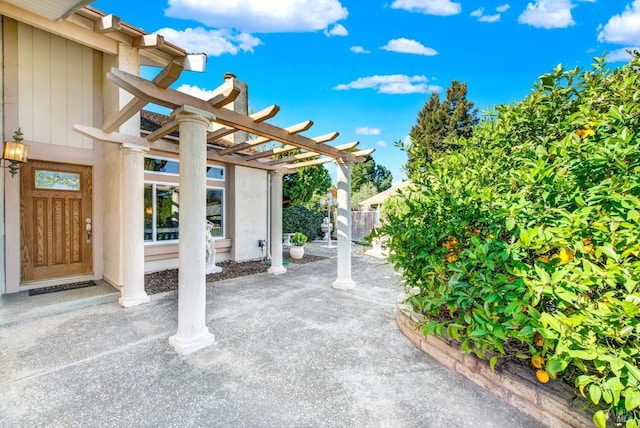 410 Duvall Ct, Benicia, CA 94510 - view of patio with a pergola