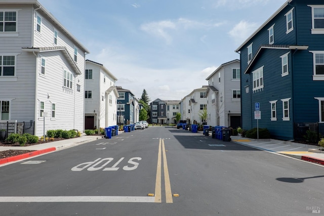 324 Pear Tree Ter Unit D, Napa, CA 94558 - view of asphalt street featuring a residential view, curbs, and sidewalks