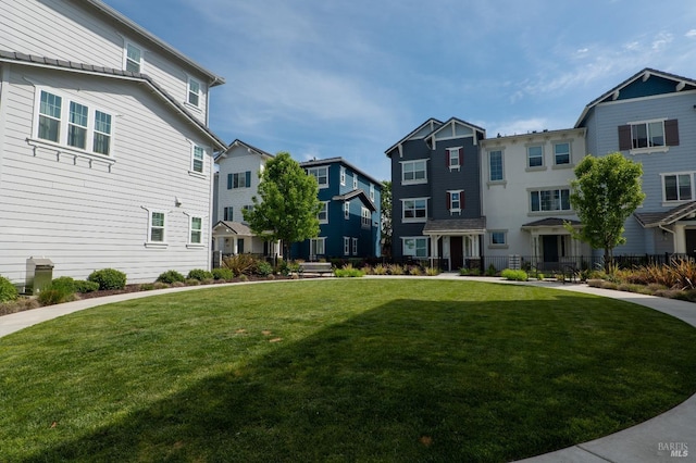 324 Pear Tree Ter Unit D, Napa, CA 94558 - surrounding community featuring a residential view and a yard