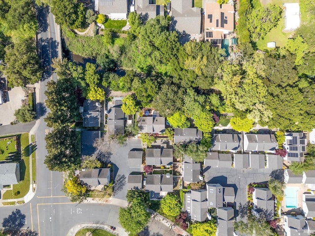 1206 Cayetano Dr, Napa, CA 94559 - drone / aerial view with a residential view