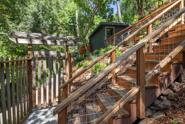 12 Jones Way, Larkspur, CA 94939 - view of jungle gym with stairs