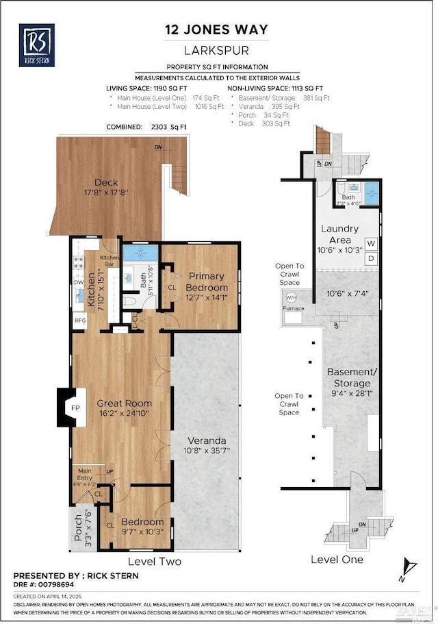 12 Jones Way, Larkspur, CA 94939 - view of layout