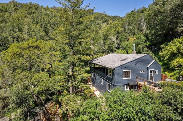 12 Jones Way, Larkspur, CA 94939 - bird's eye view with a view of trees