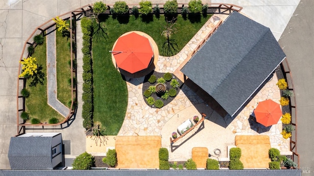 bird's eye view