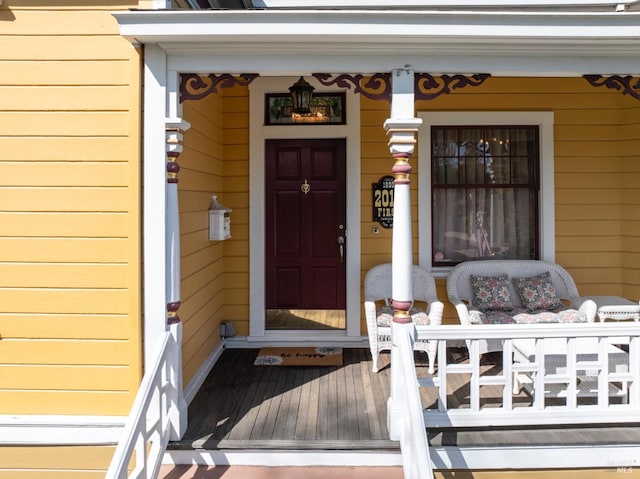 view of property entrance
