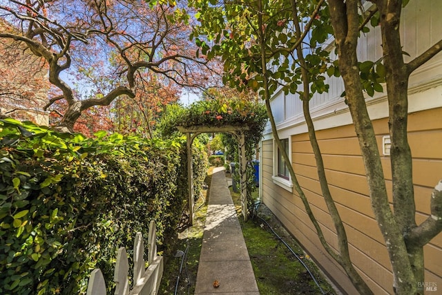 view of side of home