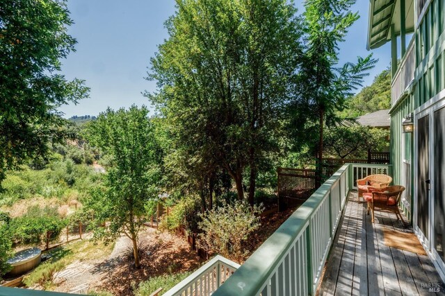 2410 S Fitch Mountain Rd, Healdsburg, CA 95448 - view of balcony