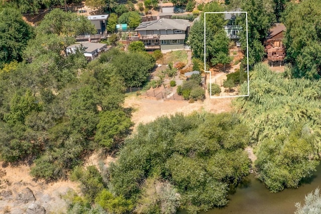 2410 S Fitch Mountain Rd, Healdsburg, CA 95448 - bird's eye view with a water view