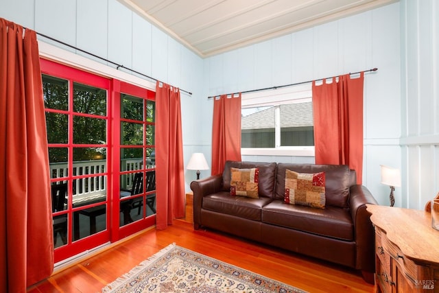 2410 S Fitch Mountain Rd, Healdsburg, CA 95448 - sitting room featuring wood finished floors