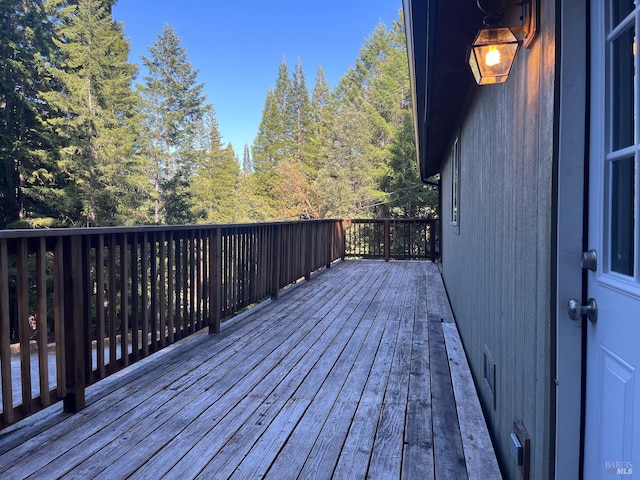 2032 Goose Rd, Willits, CA 95490 - view of deck