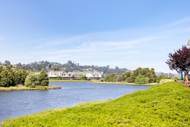 property view of water