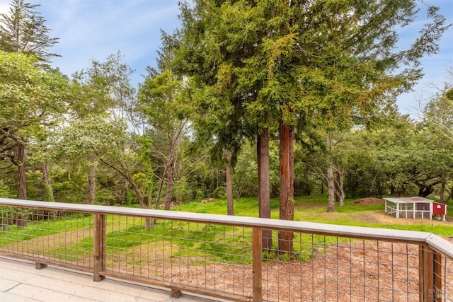 1009 Tilton Rd, Sebastopol, CA 95472 - deck with a lawn