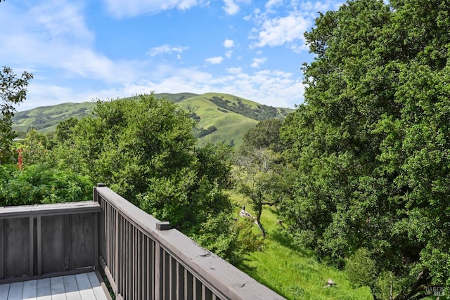 15 Manor View Dr, Fairfax, CA 94930 - view of mountain background