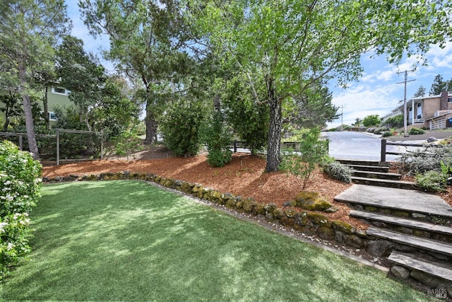 15 Manor View Dr, Fairfax, CA 94930 - view of yard