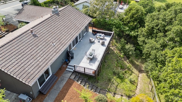 15 Manor View Dr, Fairfax, CA 94930 - drone / aerial view