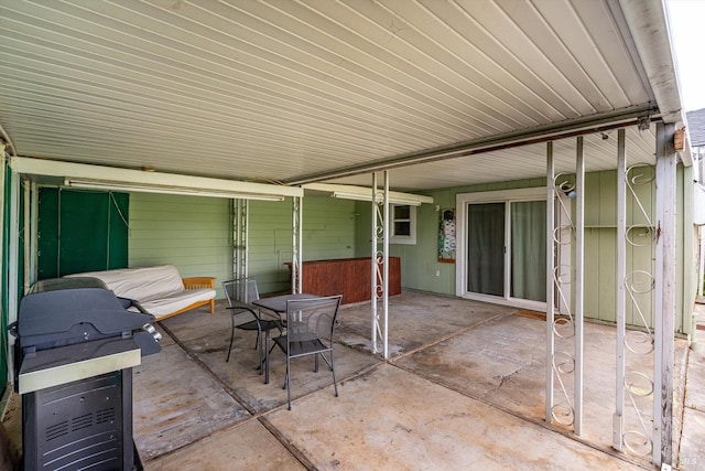 view of patio / terrace featuring outdoor dining space