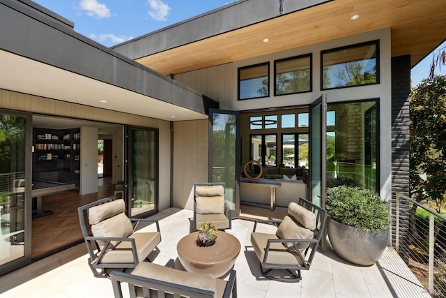 view of patio