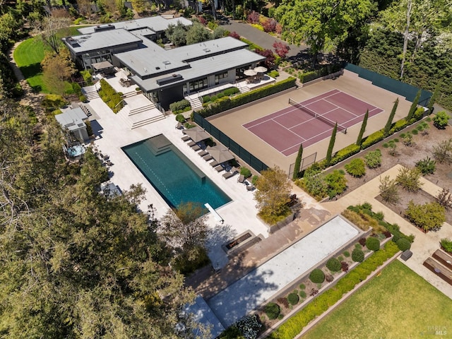 aerial view