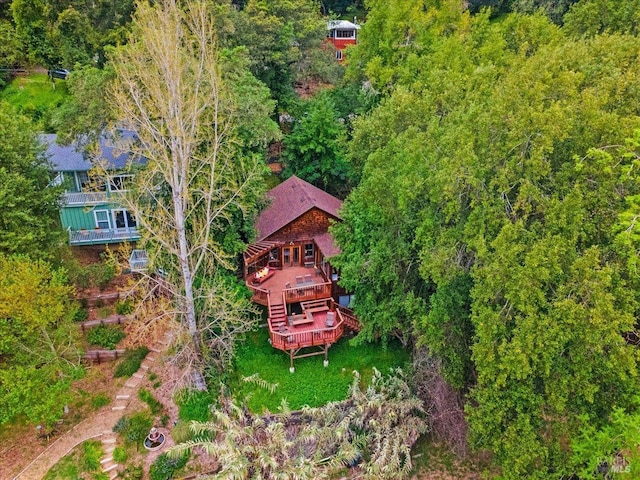 2426 S Fitch Mountain Rd, Healdsburg, CA 95448 - bird's eye view